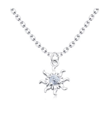 Lovely Sun Silver Necklace SPE-5761